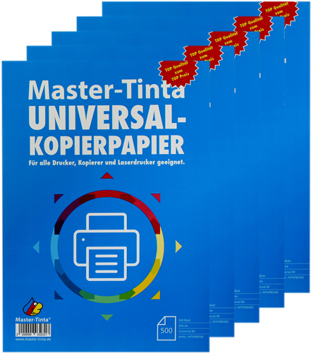MasterTinta Universal-Kopierpapier A4 Weiss