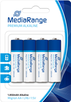MediaRange Alkaline Batteries AA LR6 