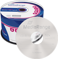MediaRange CD-R onbewerkt 700 MB | 80 min 