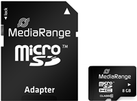 MediaRange Memory card 4 GB 