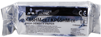 Mitsubishi Rouleau de papier thermique KP65HM-CE Blanc