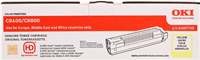 OKI 43487709 giallo toner