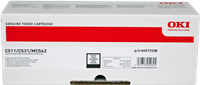 OKI 44973508 Preto Tóner