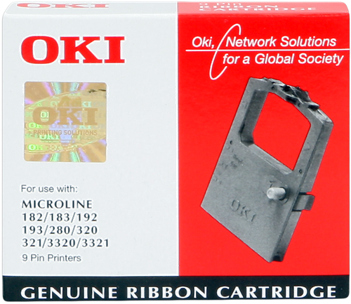 OKI 09002303 Preto Fita de tinta
