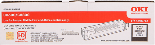 OKI 43487712 Černá 