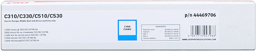 OKI 44469706 Cyan Tóner