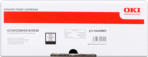 OKI 44469803 Preto Tóner