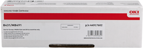 OKI 44917602 Preto Tóner