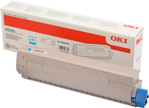 OKI 46443103 Cyan Tóner