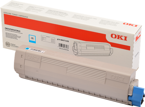 OKI 46471103 Cyan Tóner