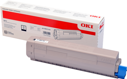 OKI 46471116 Preto Tóner
