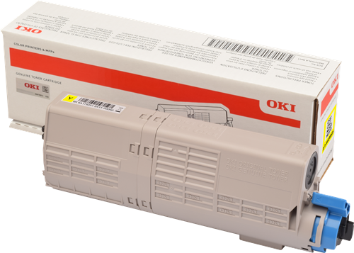 OKI 46490605 Amarelo Tóner