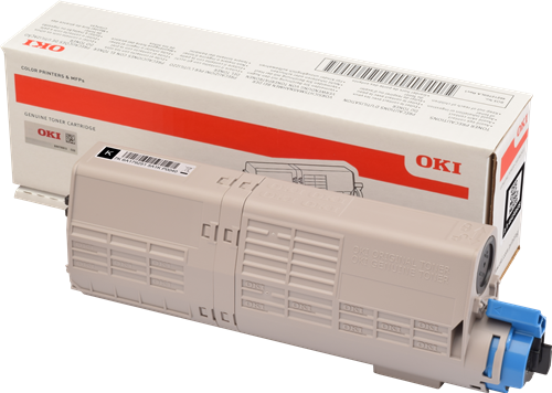 OKI 46490608 Preto Tóner
