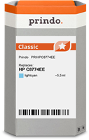 Prindo Basic (363) Cian (claro) Cartucho de tinta