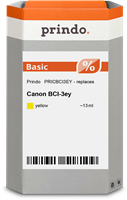 Prindo Basic amarillo Cartucho de tinta