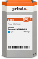 Prindo Basic Cyan Cartouche d'encre