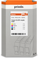 Prindo Basic Pack Preto / Cyan / Magenta / Amarelo