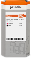 Prindo Basic XL Multipack Noir(e) / Plusieurs couleurs