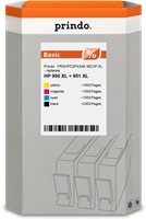 Prindo Basic XL Pack Preto / Cyan / Magenta / Amarelo