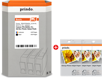 Prindo Basic XL Preto / várias cores Value Pack