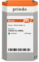 Prindo Basic XL várias cores Cartucho de tinta