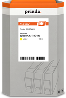 Prindo Classic amarillo Cartucho de tinta