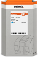 Prindo Classic Cyan Cartucho de tinta
