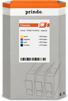 Prindo Classic Černá / tyrkysová / purpurová / žlutý