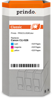 Prindo Classic Multipack Cyan / Magenta / Jaune