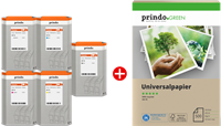 Prindo Classic Nero (Foto) / ciano / magenta / giallo / Grigio / bianco fumo Value Pack