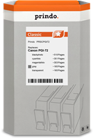 Prindo Classic Pack Preto (foto) / blackphoto;cyanfoto;magentafoto;gray;transparent / blackphoto;cyanfoto;magentafoto;gray;transparent / Gris / Transparente