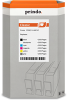 Prindo Classic Pack Preto / Preto (foto) / Cyan / Magenta / Amarelo / Gris
