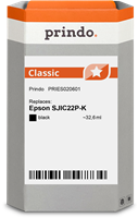 Prindo Classic Preto Cartucho de tinta