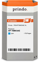 Prindo Classic XL Cyan Cartucho de tinta