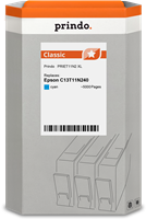 Prindo Classic XL cyan inktpatroon