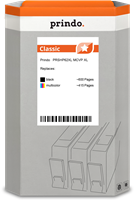 Prindo Classic XL Černá / tyrkysová / purpurová / žlutý