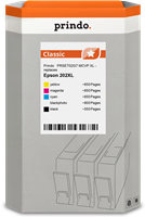 Prindo Classic XL multipack black / Black (photo) / cyan / magenta / yellow
