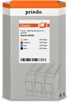 Prindo Classic XL Pack Preto / Cyan / Magenta / Amarelo