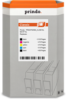 Prindo Classic XL Pack Preto / Cyan / Magenta / Amarelo