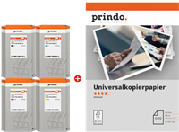 Prindo Classic XL Preto / Cyan / Magenta / Amarelo Value Pack