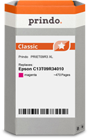 Prindo Classic XL purpurová Inkoustovou kazetu