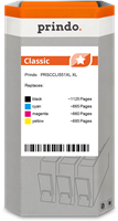 Prindo Classic XL zestaw czarny / cyan / magenta / żółty