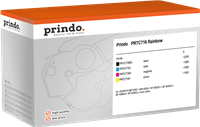 Prindo Classic zwart / cyan / magenta / geel value pack