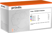 Prindo Classic zwart / cyan / magenta / geel value pack