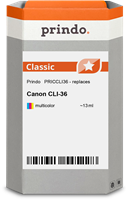 Prindo CLI-36 differenti colori Cartuccia d'inchiostro