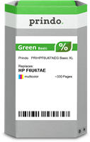 Prindo Green Basic XL differenti colori Cartuccia d'inchiostro