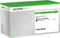 Prindo GREEN: riciclata e ampiamente ricondizionata, di alta qualità, con indicatore di livello - compatibile con Kyocera TK-5280K (1T02TW0NL0) ~13.000 pagine