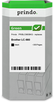 Prindo Green Preto Cartucho de tinta