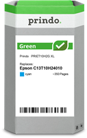 Prindo Green XL Cyan Cartucho de tinta