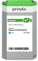 Prindo Green XL cyan ink cartridge